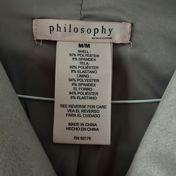 Philosophy Faux Suede Jacket - Picture 3 of 6